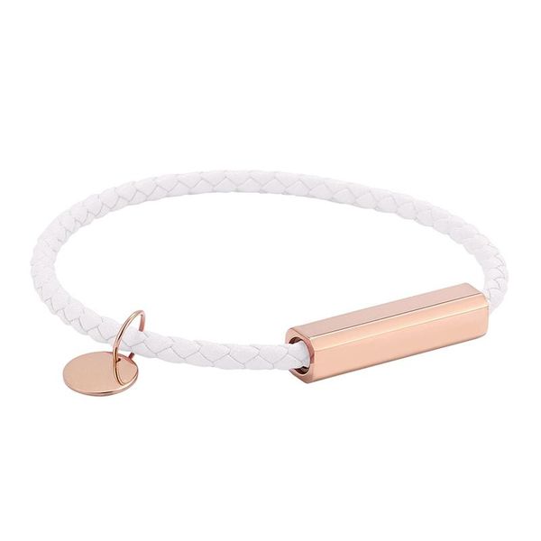 fashion charm jewelry white braided leather bracelet women men stainless steel magnet buckle couples wristband pd0718 bracelets, Golden;silver
fashion charm jewelry white braided leather bracelet women men stainless steel magnet buckle couples wristband pd0718 bracelets, Golden;silver