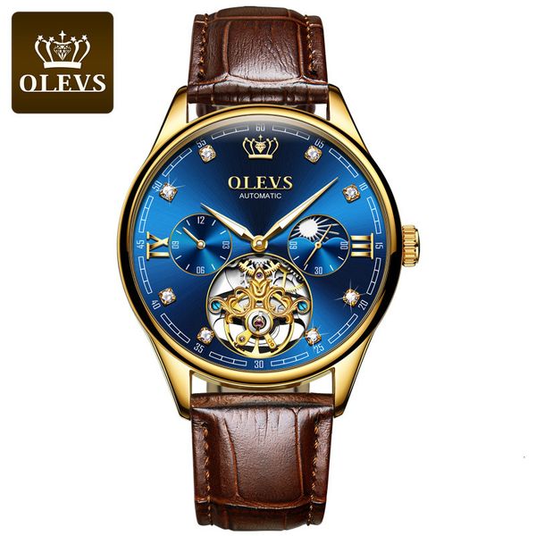 olevs mark 3601 men's watches fully automatic flywheel mechanical hollow fashion trend male business, Slivery;brown
olevs mark 3601 men's watches fully automatic flywheel mechanical hollow fashion trend male business, Slivery;brown