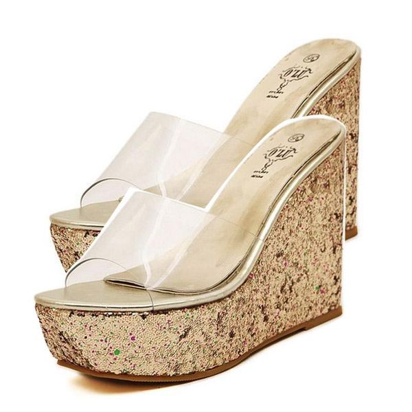 slippers eagsity transpaent women wedges slipper slides platform outdoor party casual lady mules shoes pumps rope sole big size 43 44, Black
slippers eagsity transpaent women wedges slipper slides platform outdoor party casual lady mules shoes pumps rope sole big size 43 44, Black