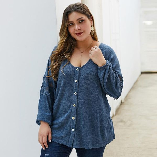 plus size t-shirt fridayin 2021 autumn/winter women's knitted pit stripe lace single-breasted v-neck fashion bat sleeve ladies, Black
plus size t-shirt fridayin 2021 autumn/winter women's knitted pit stripe lace single-breasted v-neck fashion bat sleeve ladies, Black