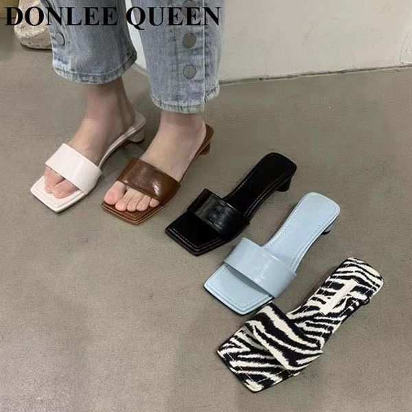 slippers fashion zebra pattern women mules elegant low heels peep toe sandal brand design summer slides outdoor flip flops mujer, Black
slippers fashion zebra pattern women mules elegant low heels peep toe sandal brand design summer slides outdoor flip flops mujer, Black