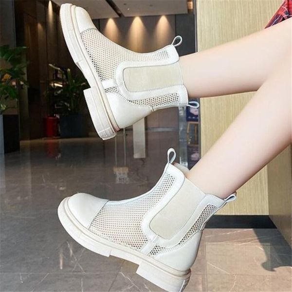 hollow out boots fashion platform women ankle female sole pouch round toe slip-on wear-resisting botas altas mujer, Black
hollow out boots fashion platform women ankle female sole pouch round toe slip-on wear-resisting botas altas mujer, Black
