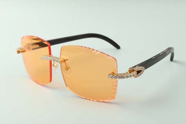 2021 high-end designers sunglasses 3524022 endless diamond cutting lens natural black textrued ox horn legs glasses, size: 58-18-140mm, White;black
2021 high-end designers sunglasses 3524022 endless diamond cutting lens natural black textrued ox horn legs glasses, size: 58-18-140mm, White;black