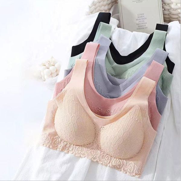 bras thin push up vest bra women seamless underwear solid lace soft comfortable sleep with chest padded for l xl xxl, Red;black
bras thin push up vest bra women seamless underwear solid lace soft comfortable sleep with chest padded for l xl xxl, Red;black