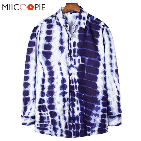 snakeskin pattern printed men women shirt dress 2020 fashion korean clothes causal vintage loose shirt oversize chemise, White;black
snakeskin pattern printed men women shirt dress 2020 fashion korean clothes causal vintage loose shirt oversize chemise, White;black