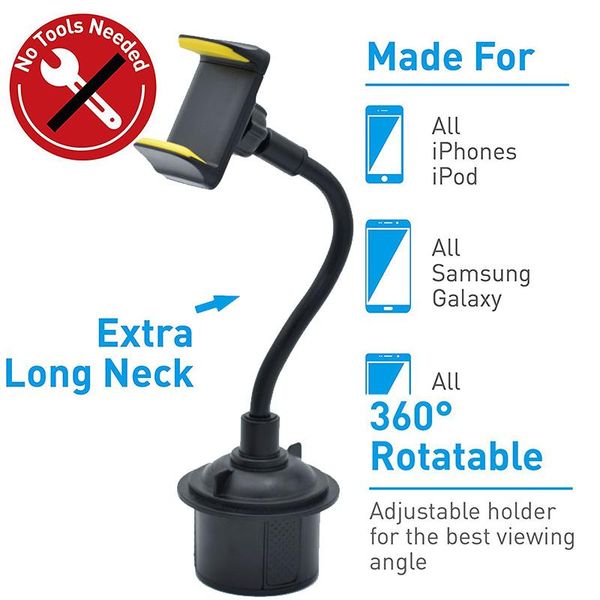 cell phone mounts & holders universal smartphone car cup holder mount with a flexible neck for plus 7 galaxy s8 s7 note8
cell phone mounts & holders universal smartphone car cup holder mount with a flexible neck for plus 7 galaxy s8 s7 note8