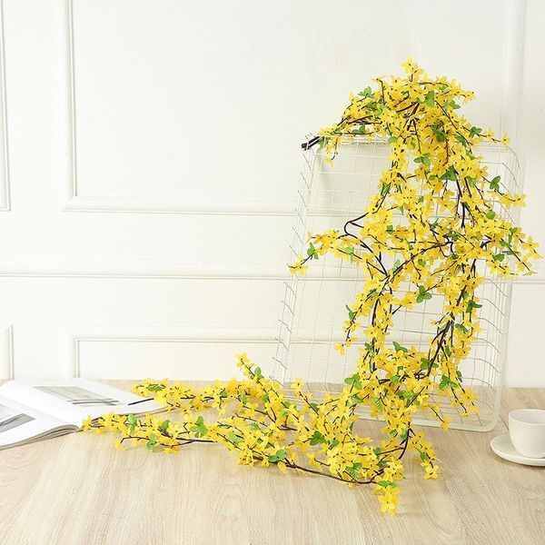 decorative flowers & wreaths 180 cm artificial christmas garland for wedding home room decoration spring autumn garden arch diy fake plant v
decorative flowers & wreaths 180 cm artificial christmas garland for wedding home room decoration spring autumn garden arch diy fake plant v
