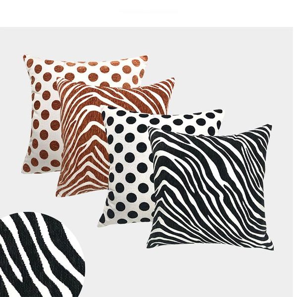 pillow case nordic cushion cover dot zebra pillowcase bedroom living room sofa throw 45*45cm ht0050
pillow case nordic cushion cover dot zebra pillowcase bedroom living room sofa throw 45*45cm ht0050