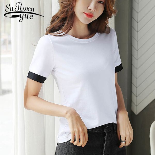 summer the fashion women short shirt lady solid color round neck casual lady office blouse 2569 50 210521, White
summer the fashion women short shirt lady solid color round neck casual lady office blouse 2569 50 210521, White