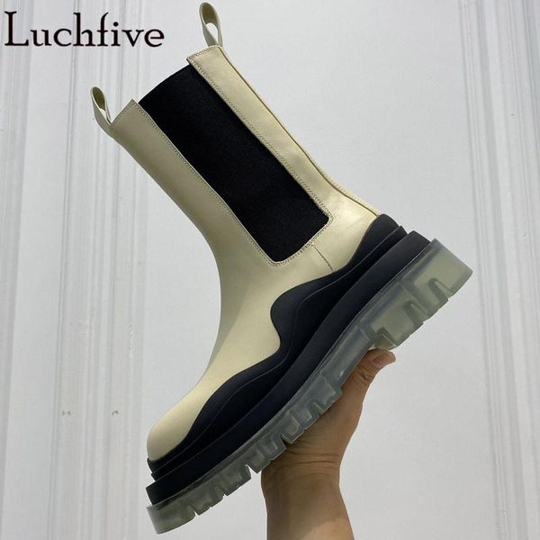 boots clear heels ankle round toe platform shoes woman runway ladies candy colors genuine leather women, Black
boots clear heels ankle round toe platform shoes woman runway ladies candy colors genuine leather women, Black