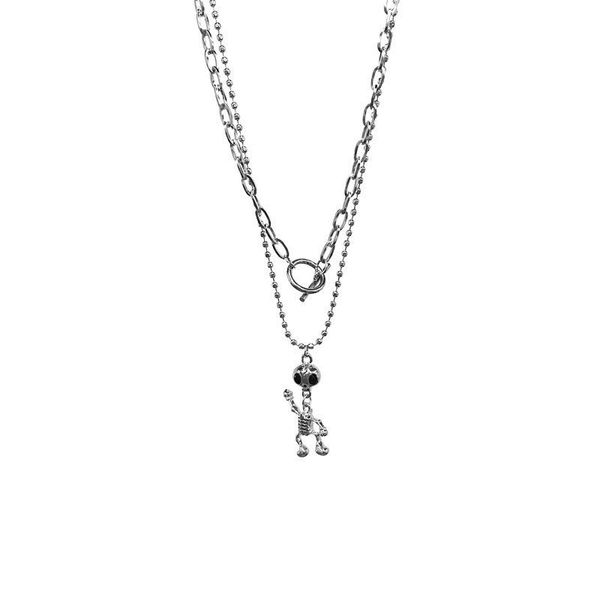 chains skeleton pendant necklace woman multilayer man long necklaces couples fashion european trendy zinc alloy retro hip hop collares, Silver
chains skeleton pendant necklace woman multilayer man long necklaces couples fashion european trendy zinc alloy retro hip hop collares, Silver