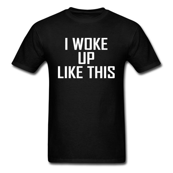 ccccsportnormal t-shirts brand new o neck i woke up like this pure cotton & tees casual short sleeve tshirts for father, Black;yellow
ccccsportnormal t-shirts brand new o neck i woke up like this pure cotton & tees casual short sleeve tshirts for father, Black;yellow