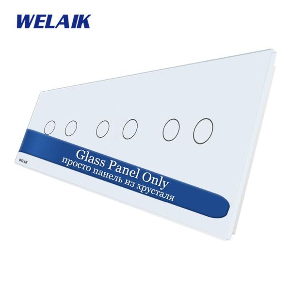 smart home control welaik eu touch-switch diy-parts-glass panel-only wall-light-switch crystal-glass-panel 2gang+2gang+2gang a39222w/b1
smart home control welaik eu touch-switch diy-parts-glass panel-only wall-light-switch crystal-glass-panel 2gang+2gang+2gang a39222w/b1