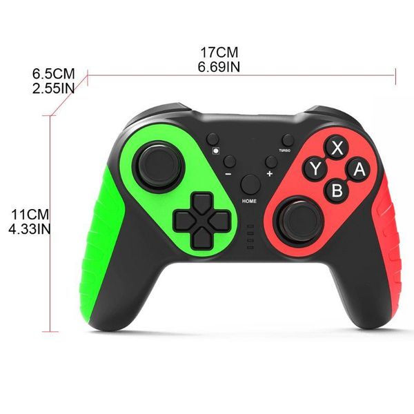 wireless bluetooth game remote controller joystick 6-axis gyroscope turbo vibration console gamepad for switch pro f62c controllers & joysti
wireless bluetooth game remote controller joystick 6-axis gyroscope turbo vibration console gamepad for switch pro f62c controllers & joysti