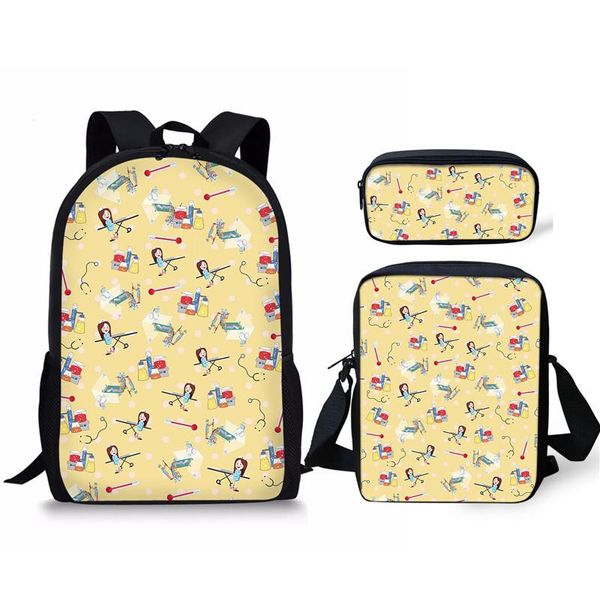 backpack cute cartoon pattern 3pcs children schoolbags middle school student backpacks for teen girls casual bag mochilas
backpack cute cartoon pattern 3pcs children schoolbags middle school student backpacks for teen girls casual bag mochilas