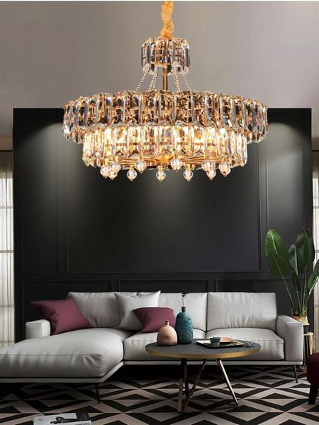chandeliers 2022 year decoration modern led crystal ceiling chandelier round rectangular light gold indoor lighting
chandeliers 2022 year decoration modern led crystal ceiling chandelier round rectangular light gold indoor lighting