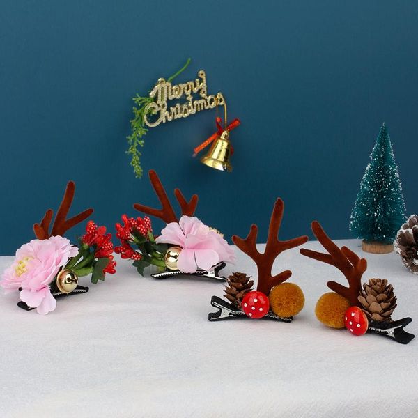 christmas cute antler hair clips festival style red headbands cartoon mushroom forest nut accessories sweet hairpins, Slivery;white
christmas cute antler hair clips festival style red headbands cartoon mushroom forest nut accessories sweet hairpins, Slivery;white