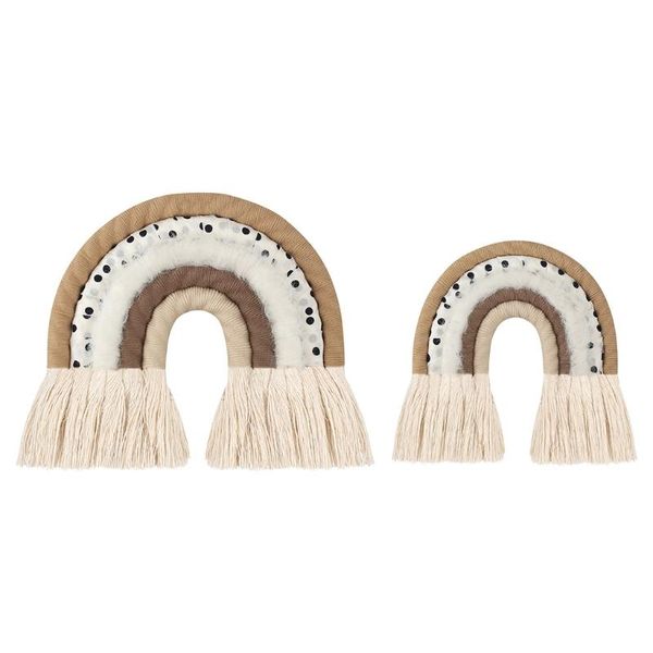 decorative objects & figurines dot rainbow wall hanging ornament handmade weaving macrame nordic home decoration for nursery kids room art c
decorative objects & figurines dot rainbow wall hanging ornament handmade weaving macrame nordic home decoration for nursery kids room art c