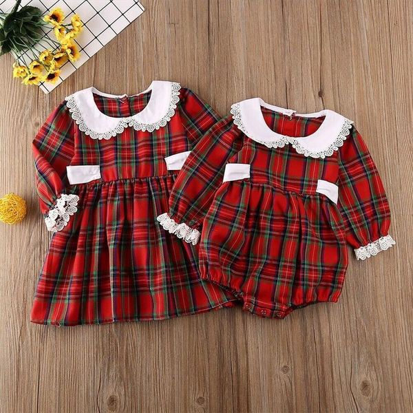 us christmas little big sister girl dress matching clothes toddler kid baby romper outfit, Red;yellow
us christmas little big sister girl dress matching clothes toddler kid baby romper outfit, Red;yellow