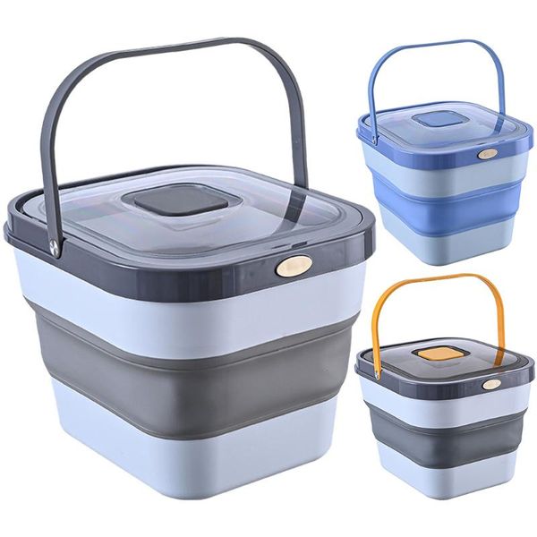 storage bottles & jars foldable rice bucket kitchen collection household containers with airtight lid sealed for restaurant
storage bottles & jars foldable rice bucket kitchen collection household containers with airtight lid sealed for restaurant