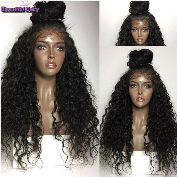 beautiful diary long curly heat resistant lace front wigs for women 13x6 kinky futura hair synthetic wigs1, Black
beautiful diary long curly heat resistant lace front wigs for women 13x6 kinky futura hair synthetic wigs1, Black