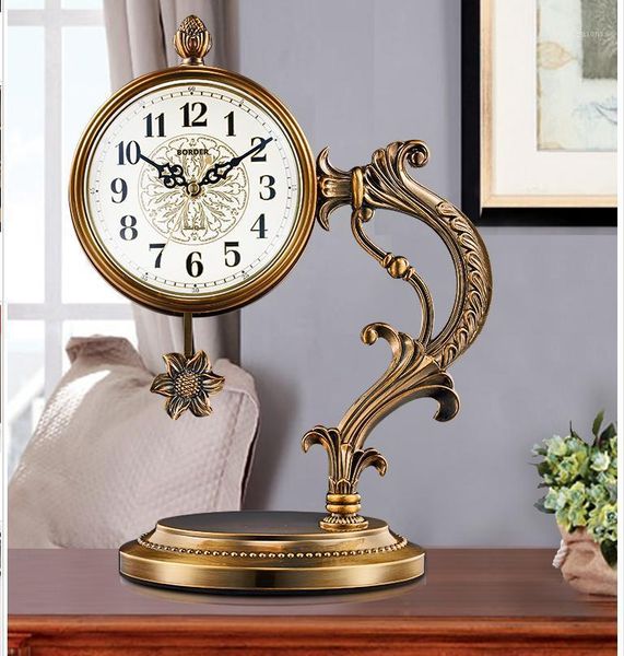 desk & table clocks european clockwork clock living room large old retro american silent pendulum home decor1
desk & table clocks european clockwork clock living room large old retro american silent pendulum home decor1