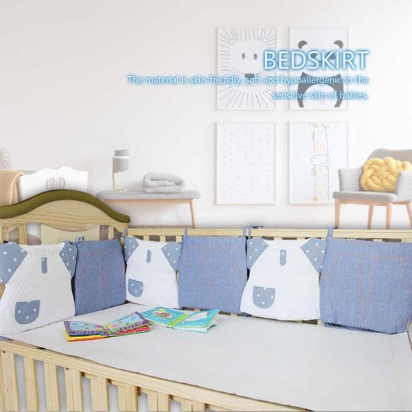 bedding sets crib fence bedskirt non-removable machine wash bed baby bumper guard pad breathable solid thicken liner safety protector
bedding sets crib fence bedskirt non-removable machine wash bed baby bumper guard pad breathable solid thicken liner safety protector