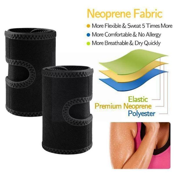 sweatband 1set arm trimmers sauna sweat band for women body slimmer weight cellulite anti loss effect shaper shapers wo l6o5, Yellow;black
sweatband 1set arm trimmers sauna sweat band for women body slimmer weight cellulite anti loss effect shaper shapers wo l6o5, Yellow;black