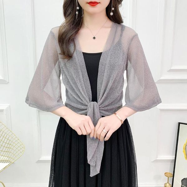 mariage women female lace wedding jacket wrap half sleeve open front sheer shrugs shawl bridal cardigan coat women's swimwear, White;black
mariage women female lace wedding jacket wrap half sleeve open front sheer shrugs shawl bridal cardigan coat women's swimwear, White;black