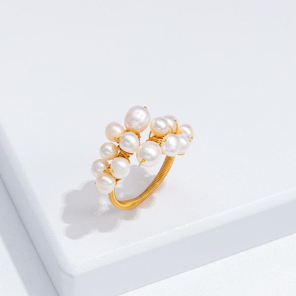cluster rings jaeeyin 2021 trendy freshwater pearl unusual open ring arrival baroque gold color adjustable natural stone hand made knit, Golden;silver
cluster rings jaeeyin 2021 trendy freshwater pearl unusual open ring arrival baroque gold color adjustable natural stone hand made knit, Golden;silver