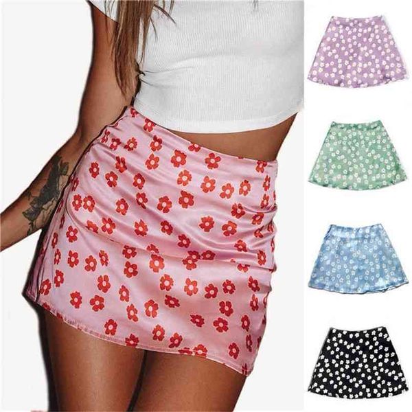 women summer mini skirts high waist satin floral printed short skirt american pink pencil above knee bsq096 210702, Black
women summer mini skirts high waist satin floral printed short skirt american pink pencil above knee bsq096 210702, Black
