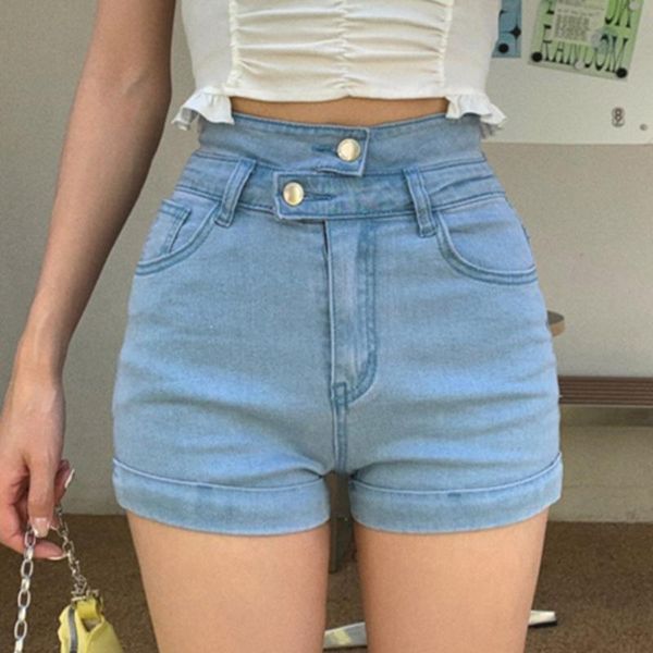 women's shorts aibeautyer 2021 summer women wide leg high waist denim package hip irregular jeans wild elasticity trousers, White;black
women's shorts aibeautyer 2021 summer women wide leg high waist denim package hip irregular jeans wild elasticity trousers, White;black