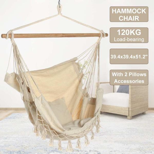 hammock bohemia style hanging fabric swing chair with stand wooden stick outdoor furniture seating 2 pillows camp
hammock bohemia style hanging fabric swing chair with stand wooden stick outdoor furniture seating 2 pillows camp