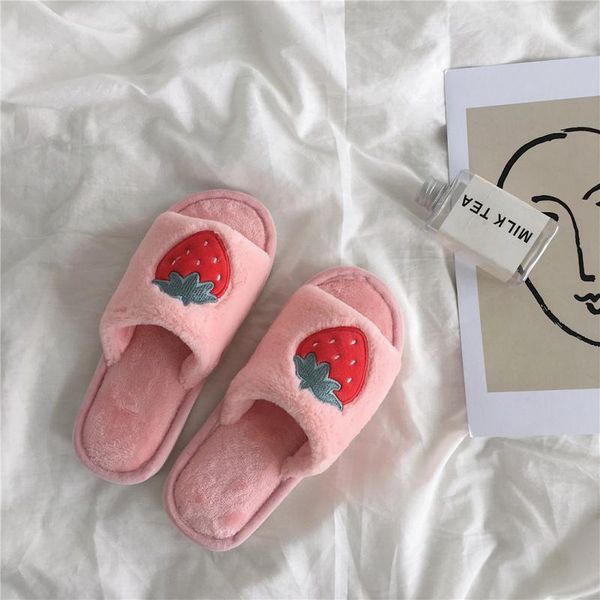 slippers 2021 est spring autumn women's indoor short smooth plush cartoon fruit fluffy fur anti-skid home cotton flats shoes, Black
slippers 2021 est spring autumn women's indoor short smooth plush cartoon fruit fluffy fur anti-skid home cotton flats shoes, Black