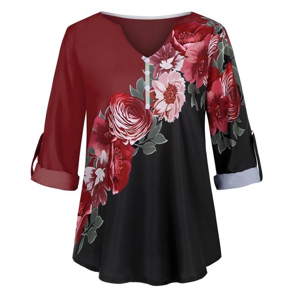 women's t-shirt 2021 autumn for women vintage floral print graphic long sleeve shirts plus size woman's fashion fall clothing, White
women's t-shirt 2021 autumn for women vintage floral print graphic long sleeve shirts plus size woman's fashion fall clothing, White