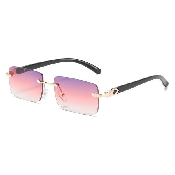 sunglasses fashion rimless designer vintage women men square sun glasses female uv400 shades eyewear, White;black
sunglasses fashion rimless designer vintage women men square sun glasses female uv400 shades eyewear, White;black