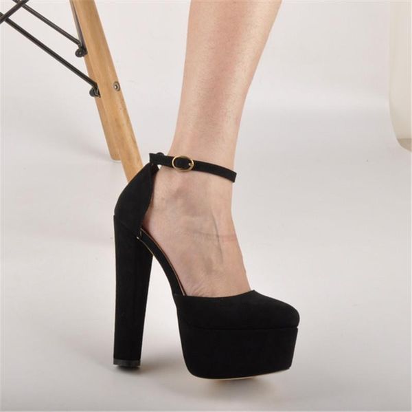 onlymaker summer women's platform chunky high heel ankle strap sandals pumps round toe buckle party dress mary jane shoes, Black
onlymaker summer women's platform chunky high heel ankle strap sandals pumps round toe buckle party dress mary jane shoes, Black