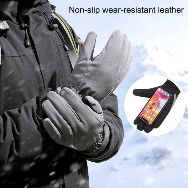 five fingers gloves waterproof winter warm snow ski snowboard motorcycle riding touch screen for men xin-, Blue;gray
five fingers gloves waterproof winter warm snow ski snowboard motorcycle riding touch screen for men xin-, Blue;gray