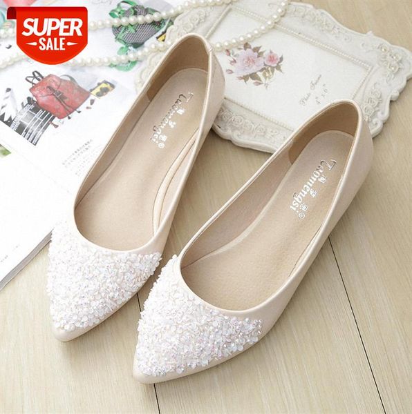 korean women's shoes are thin and fashionable, pointed shallow mouth single sequined rhinestone flat large size #ko9c, Black
korean women's shoes are thin and fashionable, pointed shallow mouth single sequined rhinestone flat large size #ko9c, Black