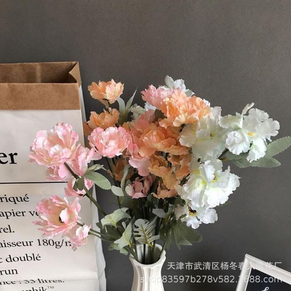 imitation flowers 6 head snow peony high-end wedding hall set el flower arrangement road lead decoration artificial decorative & wreaths
imitation flowers 6 head snow peony high-end wedding hall set el flower arrangement road lead decoration artificial decorative & wreaths