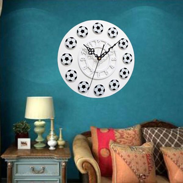wall clocks diy 3d football style non-ticking acrylic horloge watches time clock quartz home kitchen office room decoration
wall clocks diy 3d football style non-ticking acrylic horloge watches time clock quartz home kitchen office room decoration