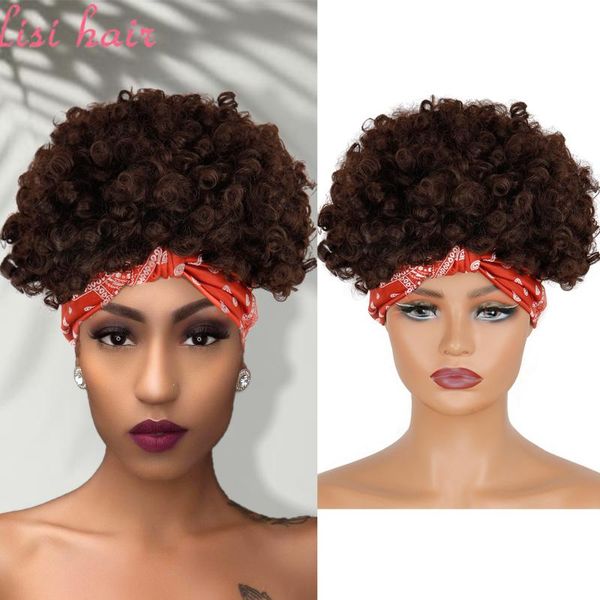 synthetic wigs lisihair fiber headband heat-resistant hairband wig for black women, african curly hair wig, fluffy short
synthetic wigs lisihair fiber headband heat-resistant hairband wig for black women, african curly hair wig, fluffy short