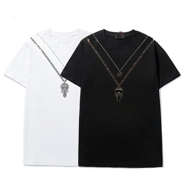 men's t-shirts middle east drill in summer 2021 reflective necklace logo lovers short sleeve t-shirt, White;black
men's t-shirts middle east drill in summer 2021 reflective necklace logo lovers short sleeve t-shirt, White;black