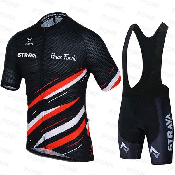 racing sets 2021 strava cycling jersey set breathable bicycle clothing riding bike clothes short sleeve sports ropa ciclismo, Black;blue
racing sets 2021 strava cycling jersey set breathable bicycle clothing riding bike clothes short sleeve sports ropa ciclismo, Black;blue