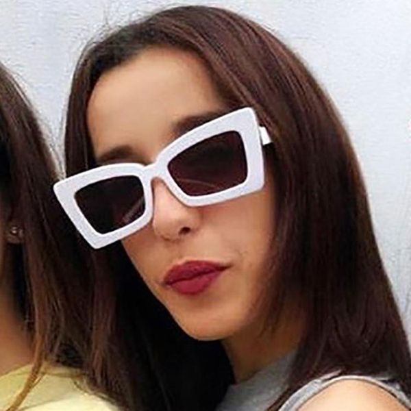 sunglasses fashion women square ladies goggle shades vintage brand designer sun glasses uv400 eyewear female, White;black
sunglasses fashion women square ladies goggle shades vintage brand designer sun glasses uv400 eyewear female, White;black