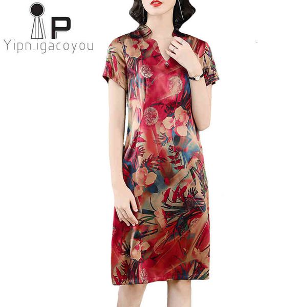 dresses silk printed elegant summer mini vintage women plus size es female vestidos clothes, Black;gray
dresses silk printed elegant summer mini vintage women plus size es female vestidos clothes, Black;gray