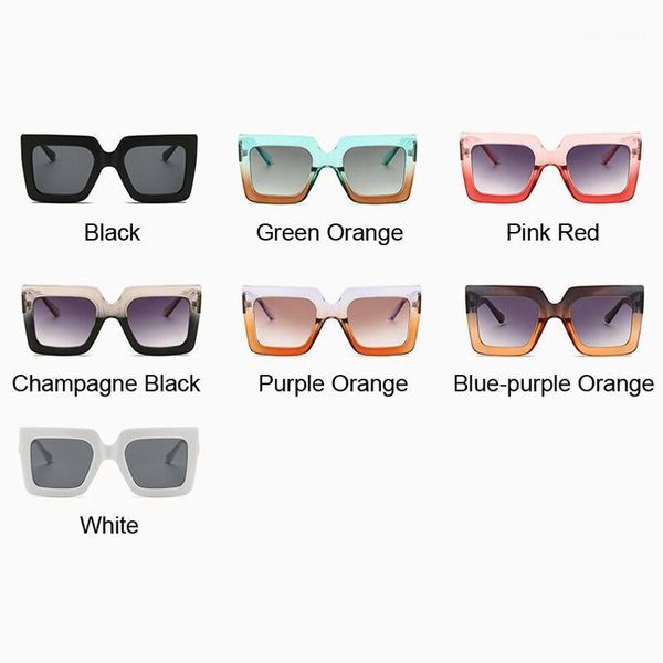 sunglasses 2021 vintage oversized square women brand designer luxury retro black frame sun glasses female shades womens fashion, White;black
sunglasses 2021 vintage oversized square women brand designer luxury retro black frame sun glasses female shades womens fashion, White;black