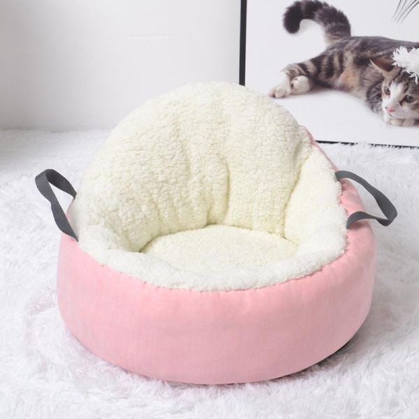 cat beds & furniture bed sofa pets for dogs house small sleeping mat pad all season general soft pet accessories portable lovely cw72