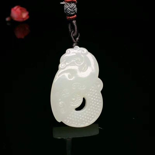 lockets h61#hetian jade exquisite must be a dragon and phoenix pendant, Silver
lockets h61#hetian jade exquisite must be a dragon and phoenix pendant, Silver