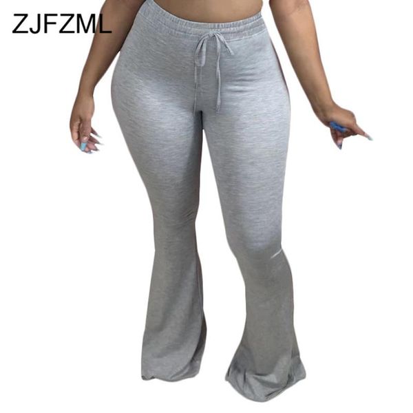 high waist elastic hight bell bottom trouser women drawstring bodycon flare legging streetwear female solid skinny pants women's & capr, Black;white
high waist elastic hight bell bottom trouser women drawstring bodycon flare legging streetwear female solid skinny pants women's & capr, Black;white